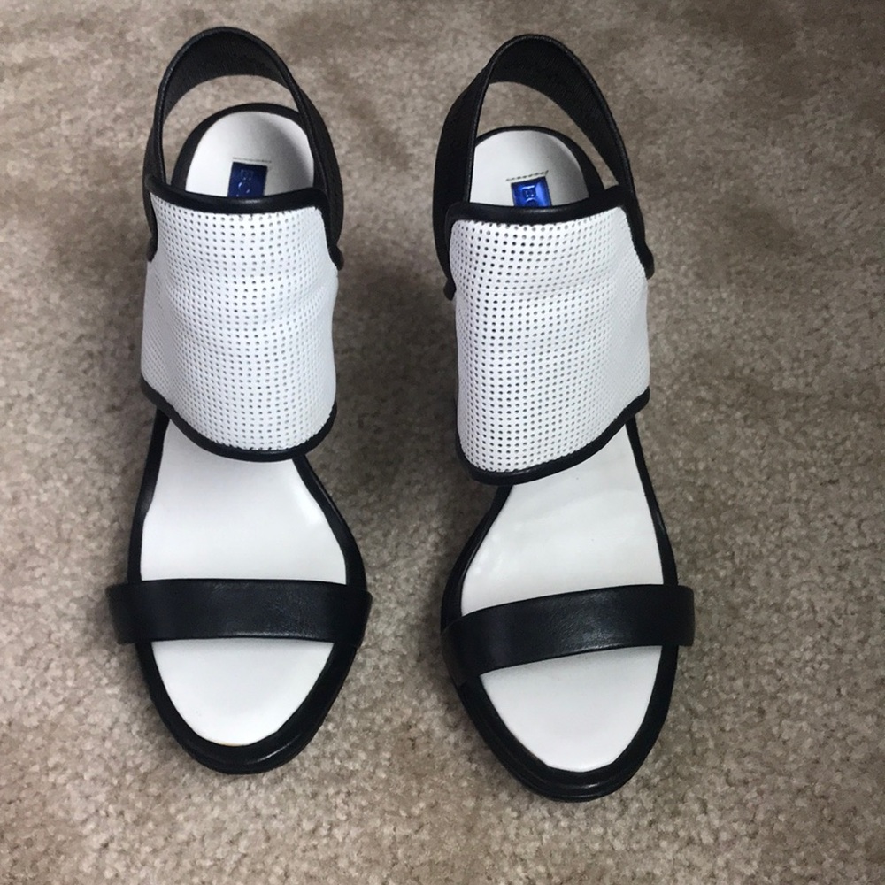 BCBGMaxAzria Jovian ColorBlock High Heel Sandals